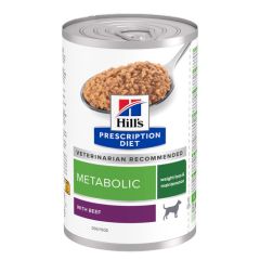 Hill's Prescription Diet Metabolic Weight Management met Rund natvoer hond 370gr