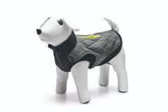 Beeztees safety gear Allia reflecterend grijs hondenjas 