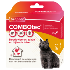 Beaphar Combotec Spot-On kat 2 pipetten