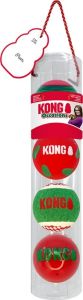 Kong Kerst Holiday Occasions Balls hondenspeelgoed 4st - 24,8x7x7cm	