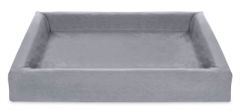 Bia bed cotton hoes hondenmand grijs bia-7 120x100x15 cm