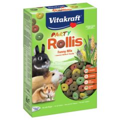 Vitakraft Rollis party konijn- en knaagdiersnacks 500 gram