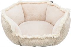 Trixie hondenmand boho hoekig beige 65x65x19 cm