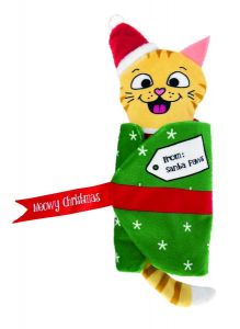 Kong Kerst Holiday Pull-A-Partz Present kattenspeelgoed