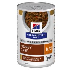 Hill's K/D Kidney Care Stoofpotje Hond met Kip & Groenten 354g blik