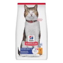 Hill's Science Plan Kat Mature Adult 7+ kattenvoer kip 7kg