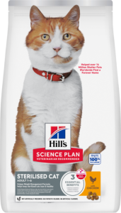 Hill's Science Plan Kat Adult Sterilised Cat kattenvoer kip 10kg