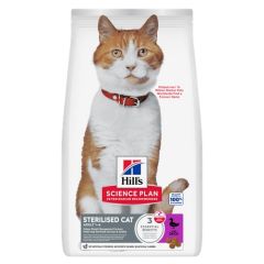 Hill's Science Plan Kat Adult Sterilised Cat kattenvoer eend 10kg