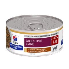 Hill's Prescription Diet I/D Digestive Care hondenvoer nat stoofpotje met Kip en groenten 24x156g blik