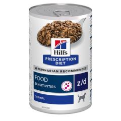 Hill's Prescription Diet z/d Food Sensitivities hondenvoer nat 12x370g blik