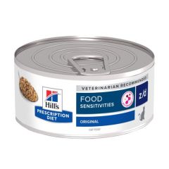 Hill's Prescription Diet z/d Food Sensitivities kattenvoer nat 24x156g blik