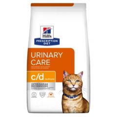 Hill's C/D Multicare Urinary Care kattenvoer met Kip 3kg zak