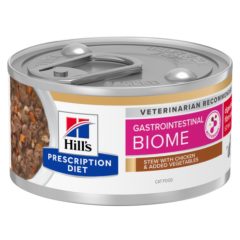 Hill's Prescription Diet Gastrointestinal Biome Stress Stoofpotje met Kip & Groenten natvoer kat 82gr
