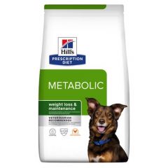 Hill's Metabolic Weight Management hondenvoer met Kip 1.5kg zak