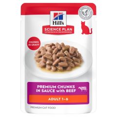 Hill's Science Plan Kat Adult natvoer rund 12x85gr