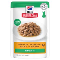 Hill's Science Plan Kat Kitten natvoer kip 12x85gr