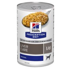 Hill's L/D Liver Care hondenvoer nat 370g blik