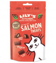 Lily's Kitchen kattensnacks met zalm 60 gram