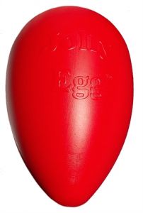 Jolly egg rood hondenspeelgoed 30 cm