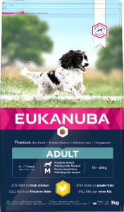 Eukanuba Dog - Adult Medium  - 3kg