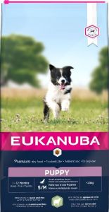 Eukanuba Dog - Puppy/Junior small/medium Lam & Rijst 12kg