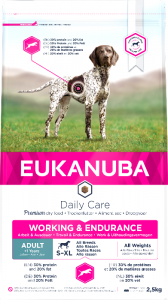 Eukanuba Dog Daily Care - Working & Endurance 2,5 kg