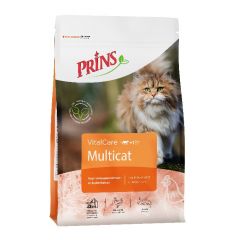 Prins Vitalcare Multicat kattenvoer 400 gram (LET OP THT: 7-2024)