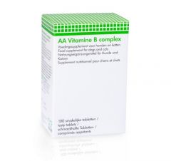 AA Vitamine B complex hond / kat 100 tabletten