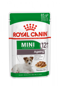 Royal Canin Mini Ageing 12+ natvoer hondenvoer zakjes 12x85g