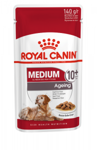 Royal Canin Medium Ageing 10+ natvoer hondenvoer zakjes 10x140g