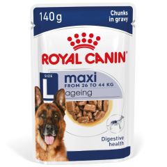 Royal Canin Maxi Ageing 8+ natvoer hondenvoer zakjes 10x140g