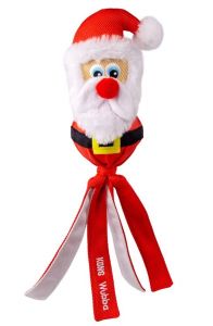 Kong Holiday Wubba Kerstman hondenspeelgoed