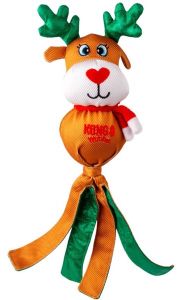Kong Holiday Kerst Wubba Rendier hondenspeelgoed
