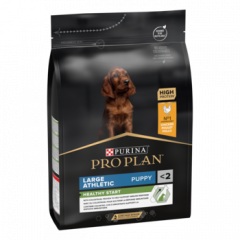 Purina Pro Plan Puppy Large Athletic 3kg Kip Let Op THT: 7-2024