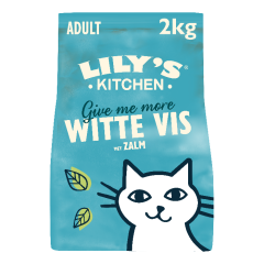 Lily's Kitchen Fishermans Feast Witvis met Zalm kattenvoer
