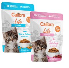 Calibra Life Cat Kitten maaltijdzakjes kat 28 x 85 gram