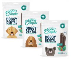 Edgard & Cooper Doggy Dental Munt & Aardbei