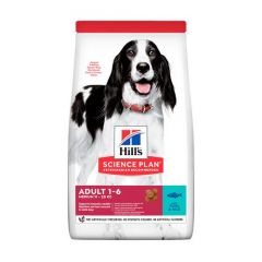 Hill's Science Plan Hond Adult Medium Tonijn&Rijst 12kg