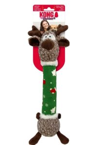 Kong Kerst Holiday Shakers Luvs Reindeer M hondenspeelgoed 39,4x11,4x7cm