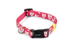 Beeztees Heart Roze Halsband hond 35-50cmx20mm