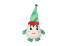 Beeztees Kerstknuffel Figuurtje Kerstelfje hondenspeelgoed