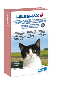 Milbemax ontworming kleine kat en kittens tot 2 kilo, 2 tbl