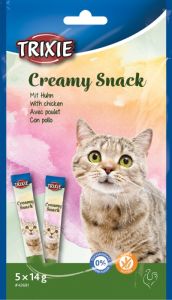 Trixie Creamy Snacks Kip kattensnacks 5 x 14 gram