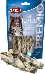 Trixie Sushi Twisters hondensnacks 60 gram