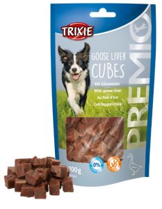 Trixie Goose Liver Cubes hondensnacks 100 gram