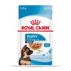 Royal Canin maxi natvoer voor puppy zakjes 10x140gr