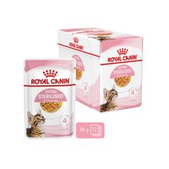 Royal Canin sterilised kitten Jelly natvoer voor kitten 12 x 85gr