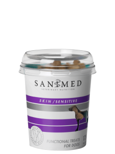 Sanimed Skin/Sensitive Treats hondensnacks 175 gram