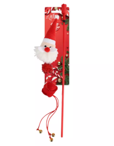 All For Paws Hengel Kerstman kattenspeelgoed