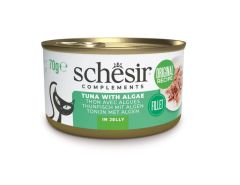 Schesir Tonijn met Zeewier in Gelei natvoer kat 70 gram